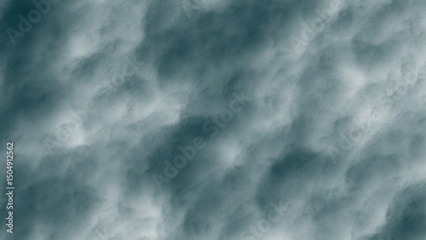 Fototapeta Turquoise clouds. Clouds with transparent background of turquoise color. Bottomless clouds. Clouds PNG. Cloud frames loose clouds and backgrounds with cloud textures with transparencies.