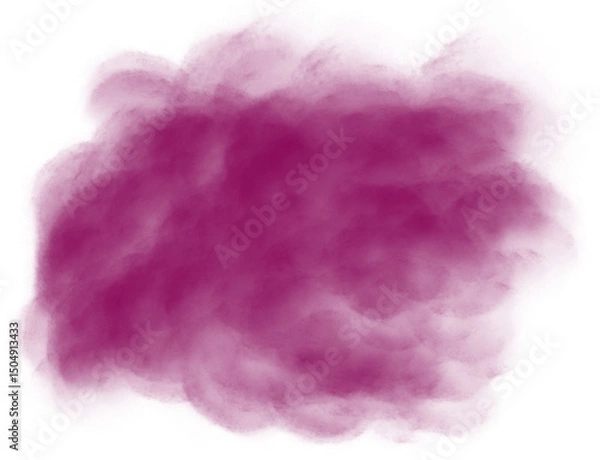 Fototapeta Violet clouds. Clouds with transparent background of violet color. Bottomless clouds. Clouds PNG. Cloud frames loose clouds and backgrounds with cloud textures with transparencies.