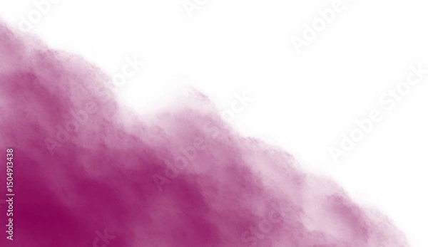Fototapeta Violet clouds. Clouds with transparent background of violet color. Bottomless clouds. Clouds PNG. Cloud frames loose clouds and backgrounds with cloud textures with transparencies.