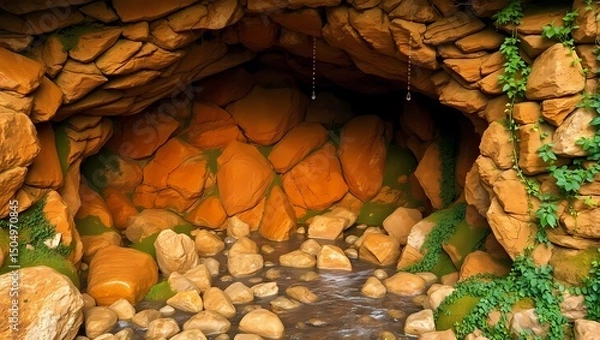 Obraz fire in the forest