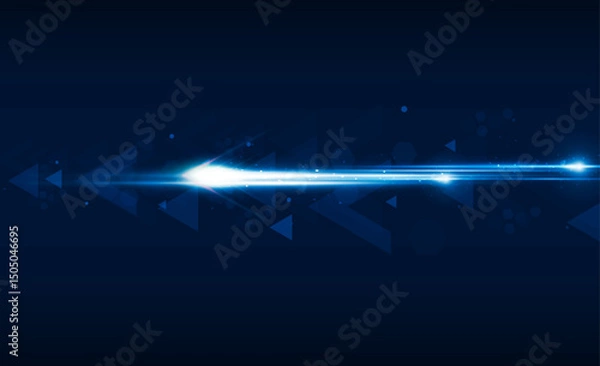Fototapeta Abstract speed Light out technology background Hitech communication concept innovation background,  vector design