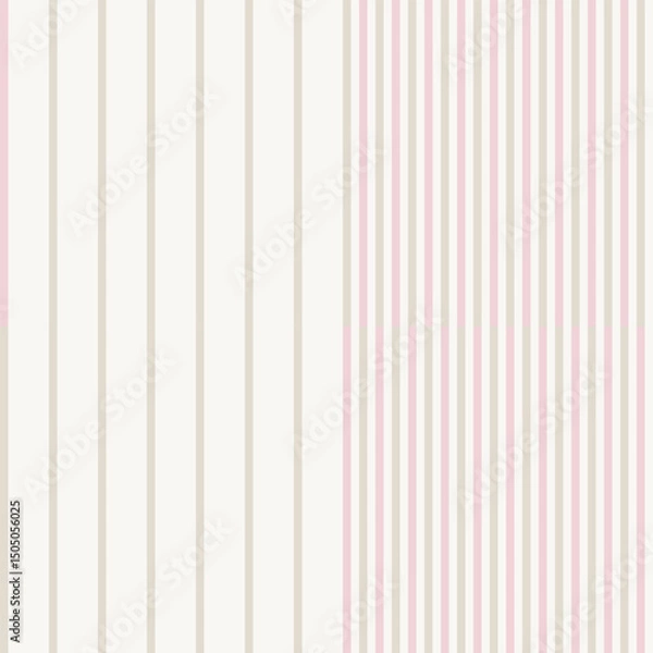 Fototapeta Pastels Striped textured seamless pattern design