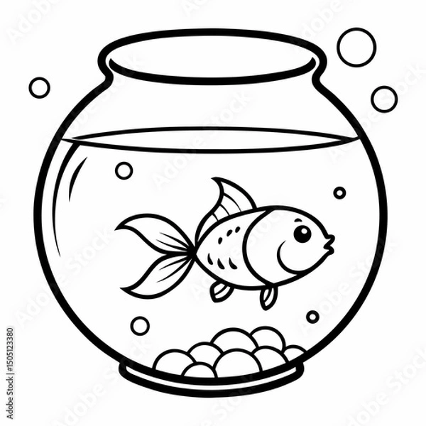 Obraz aquarium with fish