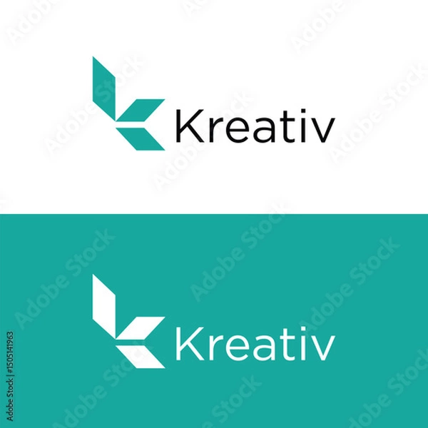 Fototapeta letter K logo icon vector