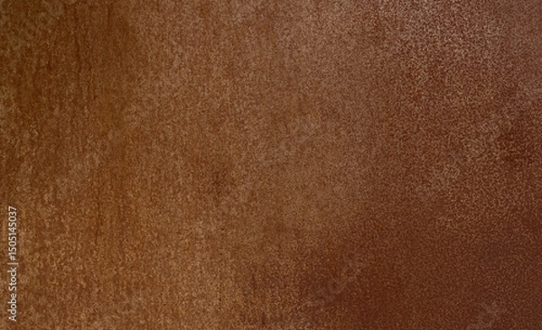 Fototapeta Metal corrosion sheet, rusty brown metal background, old rusty oxidized eroded metal, texture 
