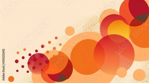 Fototapeta Republic Day Flyer Background: Ink Rhythms Convey Grand Narratives, Spreading a Visual Manifesto of the Blending of Fiery Passion and Celebratory Splendor
