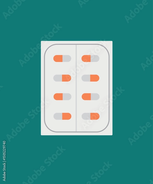 Fototapeta Emergency Kit Vector Set  Earthquake Preparedness Items amd Survival Essentials