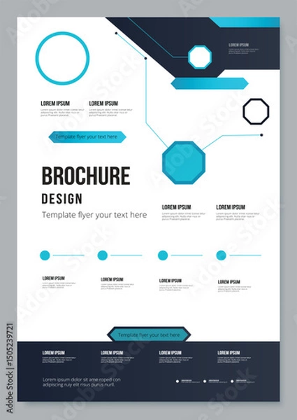 Fototapeta Modern design template for business and corporate.