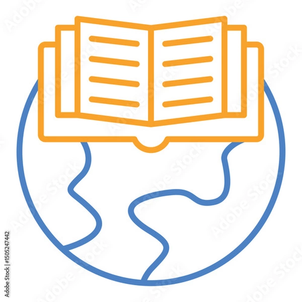Obraz Global education Icon