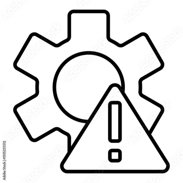 Obraz Risk management Icon