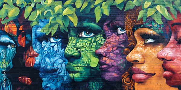Obraz Wall Mural Honoring Local Crafts and Artisan Heritage Artwork
