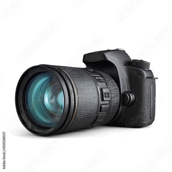 Fototapeta Dslr camera photography equipment lens professional digital slr camera for photographers and videographers