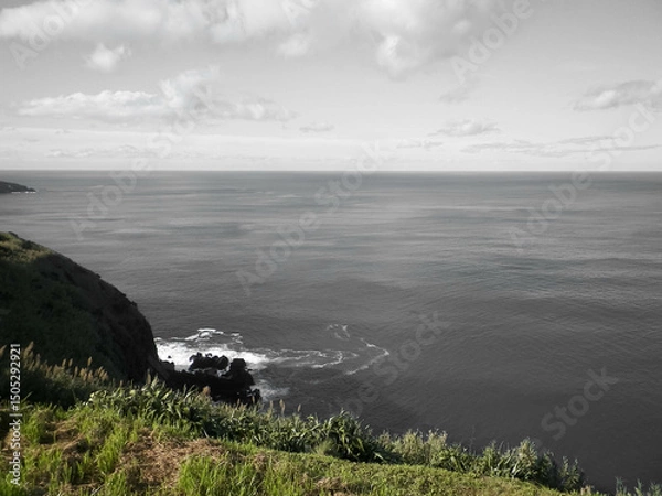 Obraz Stunning view of Atlantic Ocean From Sao Miguel Azores.