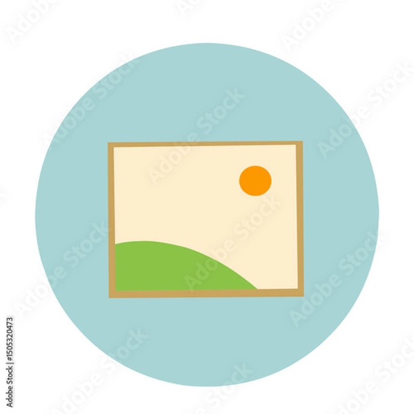 Fototapeta Musical Instruments Circular vector