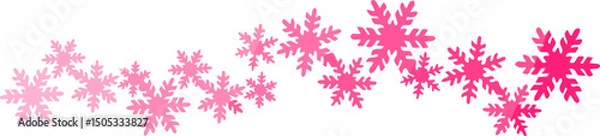 Obraz 눈송이, 장식, 핑크, 겨울, 패턴, flower, 성탄, 도안, 데코, 눈, 분홍, 벡터, 미술, 삽화, 꽃, 공휴일, 틀, 네이처, 결, celebration, 크리스마스, 눈꽃, 