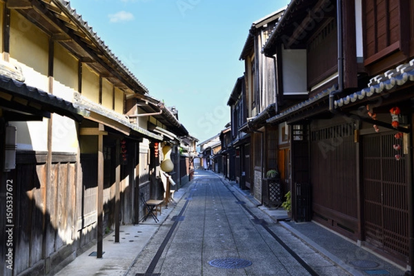 Obraz 小浜市三丁町の町並