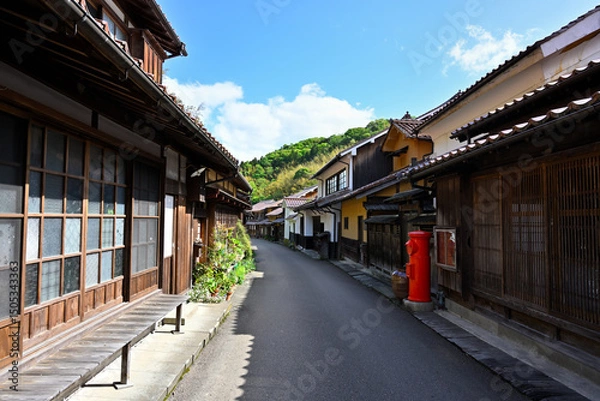 Obraz 石見銀山　大森の町並み