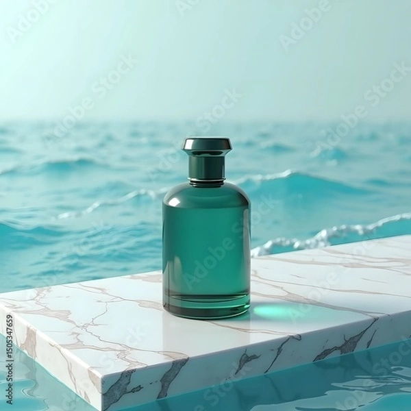 Fototapeta Ocean Breeze: A Serene Encounter with Elegance