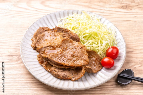 Obraz 豚しょうが焼き