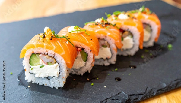 Fototapeta Sushi roll, Custom AI Model