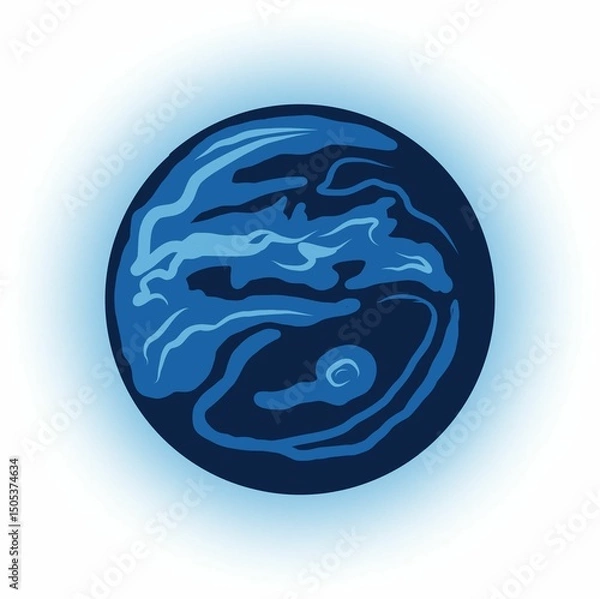 Fototapeta planet neptune