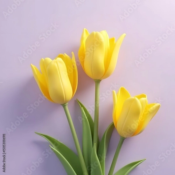 Fototapeta Nature's Serenity: 3D-rendered Warm Taupe Podium with Fragrant Jasmines