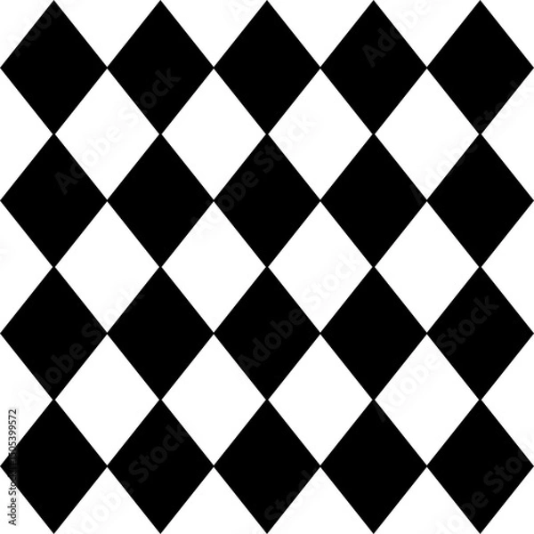 Fototapeta Shilouette Geometric Pattern