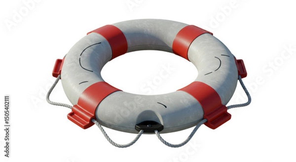 Obraz Isolated Lifebuoy