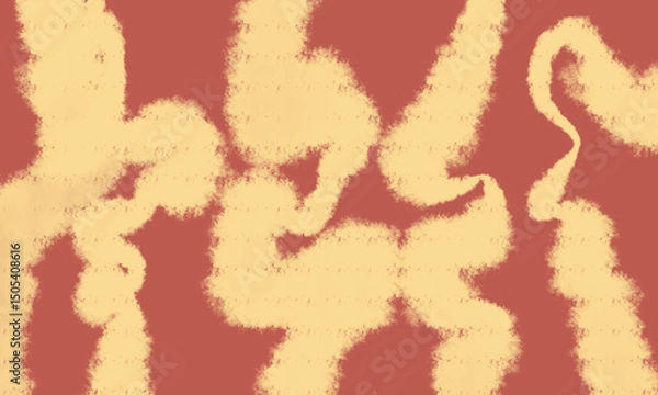 Fototapeta red   brown color  watercolor  paint abstract   design   background