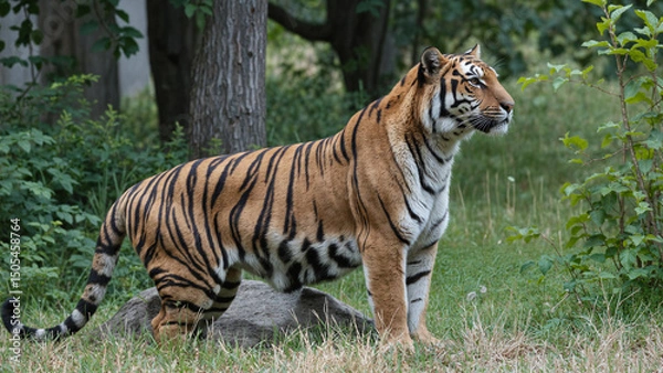 Fototapeta Tiger in ZOO.