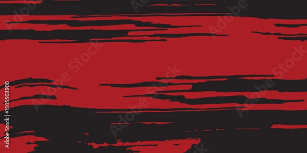 Fototapeta abstract red background with black grunge background texture in modern art design layout, pink burgundy background in elegant vintage background faded color, red paper texture grungy horror