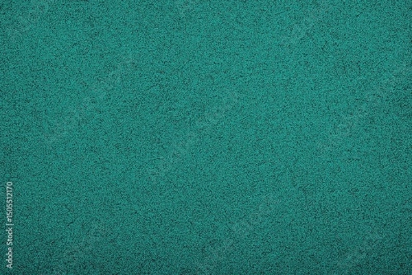 Fototapeta Generative AI, Speckled turquoise rubber floor texture