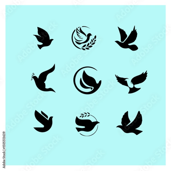 Fototapeta Bird Logo 3