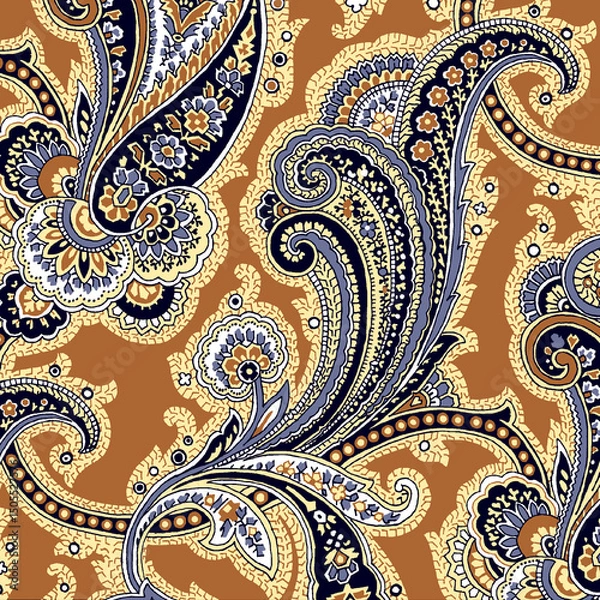 Obraz seamless paisley pattern
