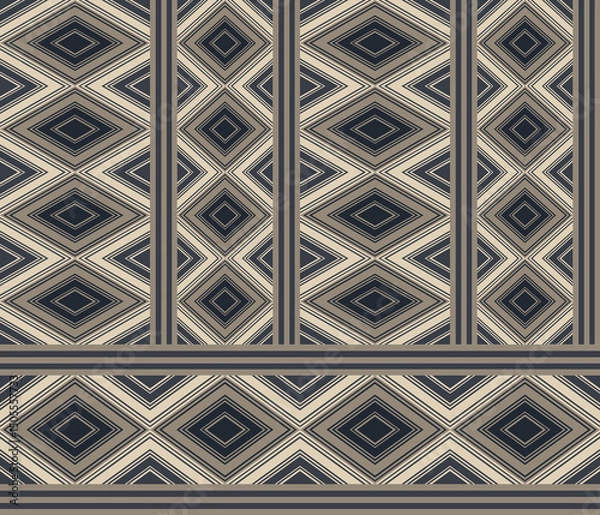 Obraz seamless geometric pattern