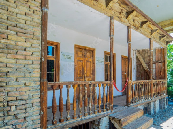 Obraz Stalin Native House And Building Of Joseph Stalin Museum In Gori.