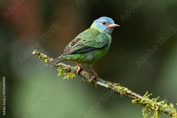Obraz Female Blue Dacnis in Costa Rica
