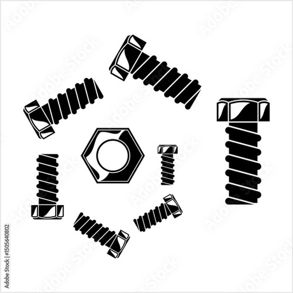 Obraz Nut And Bolt Icon Y_2210001