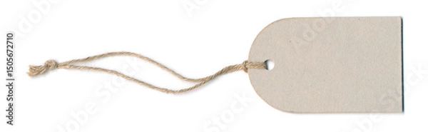 Obraz Label, Tag isolated on white background. A good images on the theme of shop, sales, clothes.