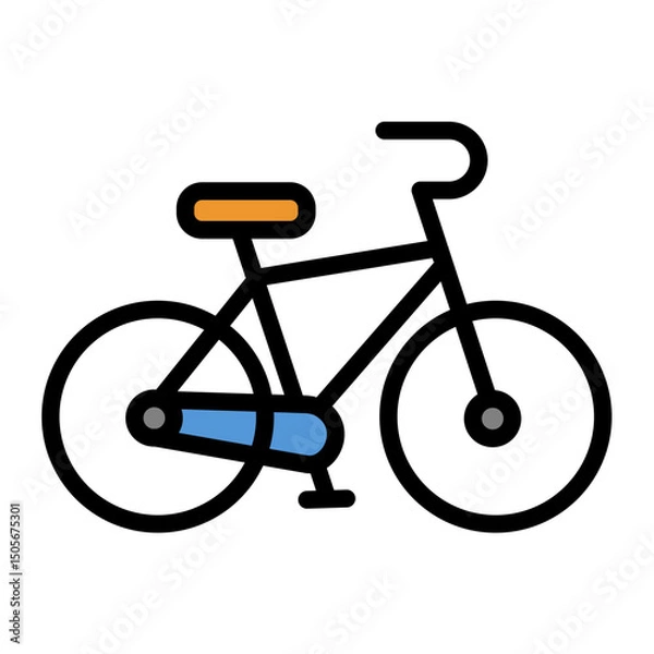 Obraz Urban Elements Vector Bike