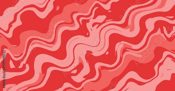 Obraz Pink red color yummy texture swirl twirl twisted pattern