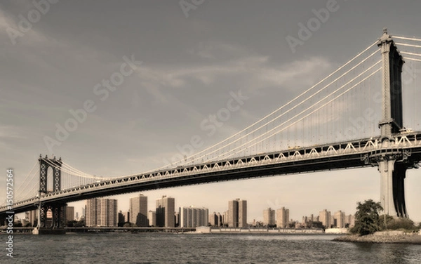 Obraz Manhattan Bridge.