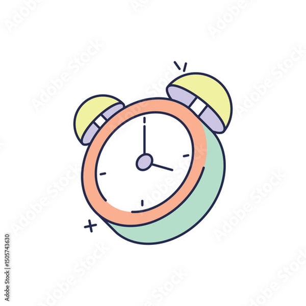 Obraz Alarm Clock Icon vector