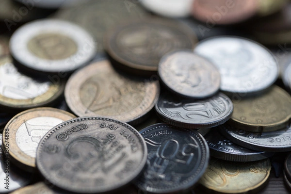 Obraz mixed coins 