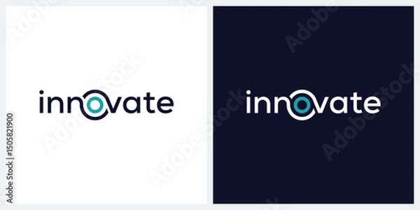 Obraz innovate logo design vector template