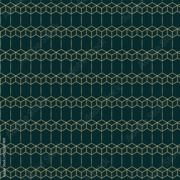 Fototapeta Seamless pattern vector art Background