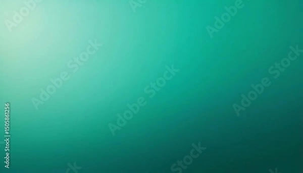 Fototapeta Soft, calming gradients of turquoise and white create a serene, airy, and gentle atmosphere.
