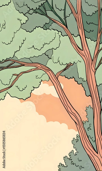 Obraz tree in the forest