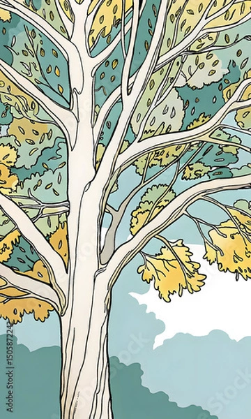 Obraz tree in the forest