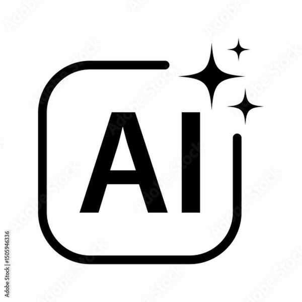 Obraz Generative AI icon